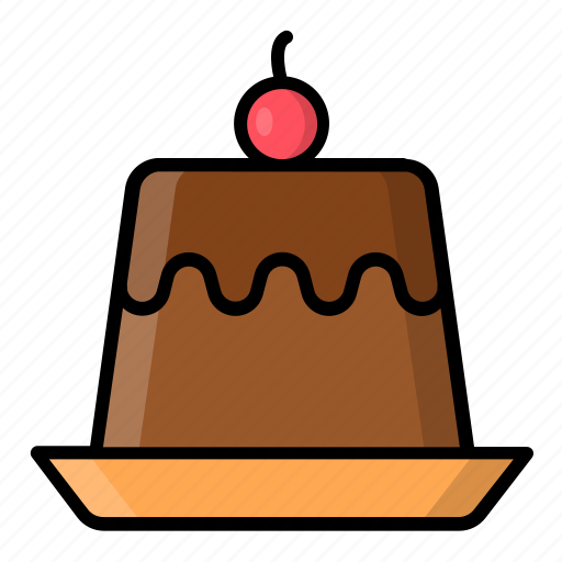 Brown, chocolate, cocoa, delicious, dessert, pudding, sweet icon - Download on Iconfinder