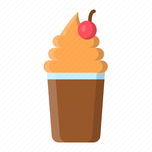 Brown, chocolate, cocoa, delicious, dessert, milkshake, sweet icon - Download on Iconfinder