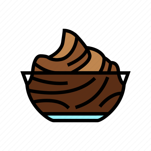 Cream, chocolate, sweet, dessert, drink, hot icon - Download on Iconfinder