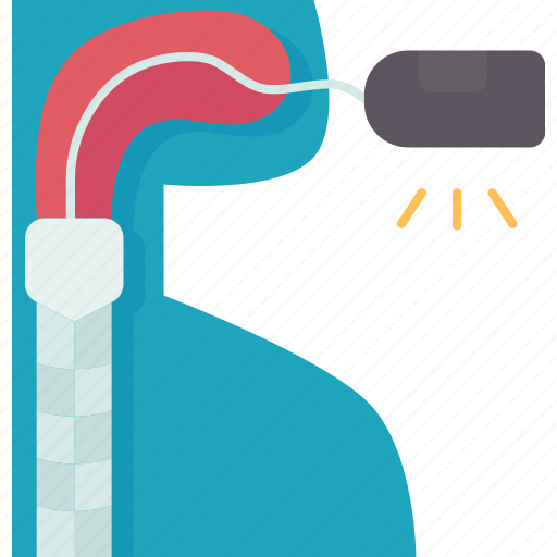 Bronchoscopy, choking, difficulty, breathing, bluishlips, coughing icon - Download on Iconfinder