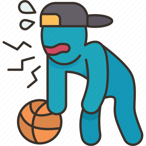 Choking, difficulty, breathing, bluishlips, coughing icon - Download on Iconfinder