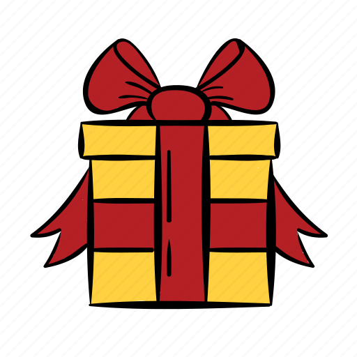 Gift, present, gift box, christmas, birthday, surprise icon - Download on Iconfinder