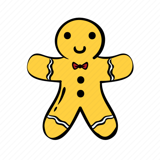 Ginger, cookie, biscuit, sweet, gingerbread, christmas icon - Download on Iconfinder