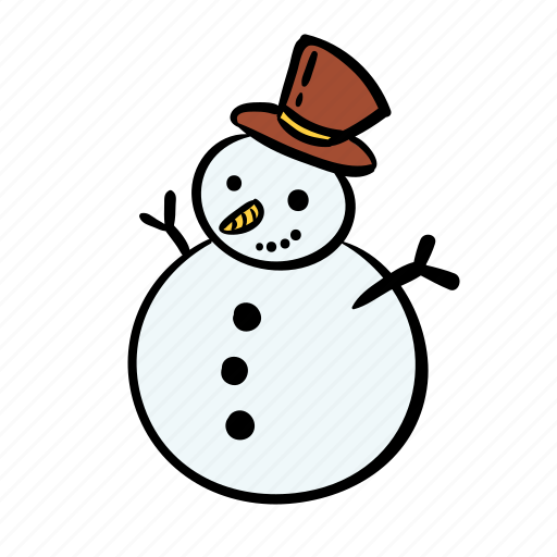 Snowman, snow, winter, christmas, xmas, cold icon - Download on Iconfinder