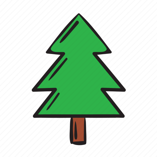 Tree, pine, plant, christmas, nature, holiday icon - Download on Iconfinder