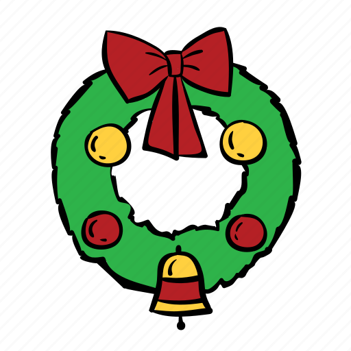 Wreath, christmas, ornament, xmas, decoration, holiday icon - Download on Iconfinder