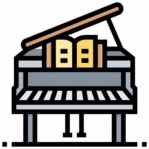 God, instrument, music, paise, piano, prayer icon - Download on Iconfinder