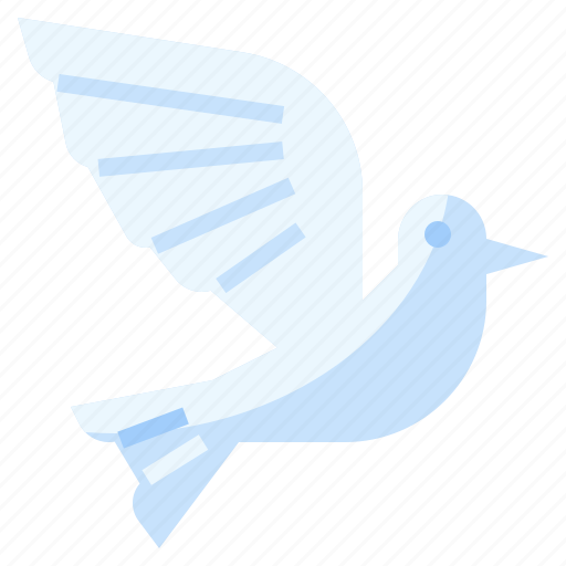 Animals, bird, dove, fly, peace, pigeon, wings icon - Download on Iconfinder