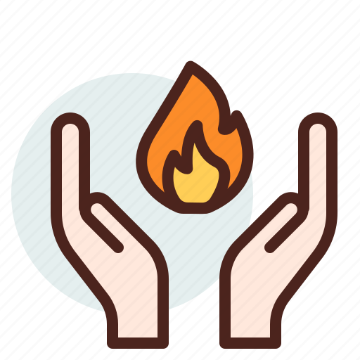 Christian, fire, religion icon - Download on Iconfinder