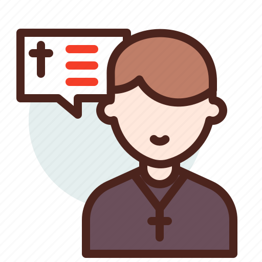 Christian, man, preaching, religion icon - Download on Iconfinder