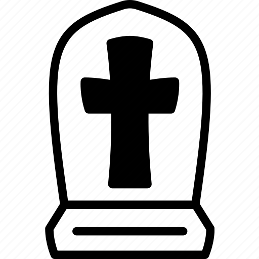 Death, tombstone, grave, cemetery, funeral icon - Download on Iconfinder