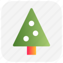 christmas, decoration, pine tree, winter, xmas