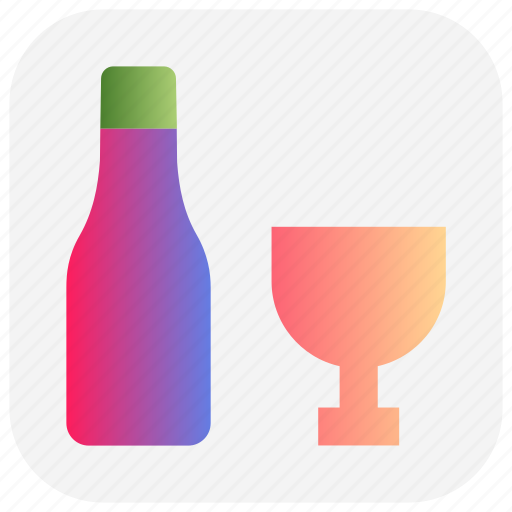Bottle, christmas, drink, glass icon - Download on Iconfinder