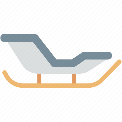 Sled, sledge, sleigh, snow sleigh, snow transport icon - Download on Iconfinder