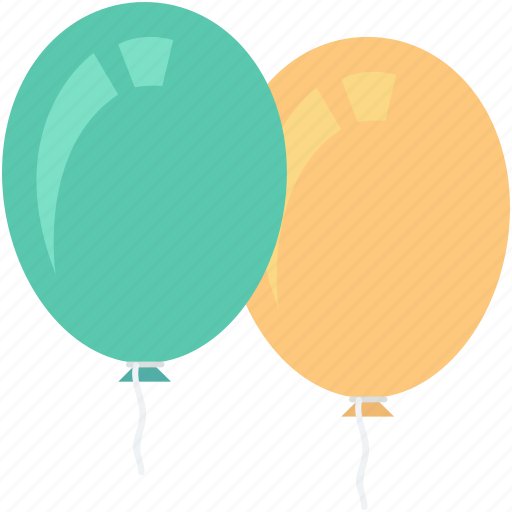 Balloons, birthday balloons, decorations, party balloon, party decorations icon - Download on Iconfinder