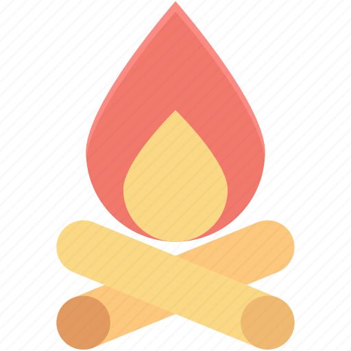 Bonfire, campfire, camping, campsite, hiking icon - Download on Iconfinder