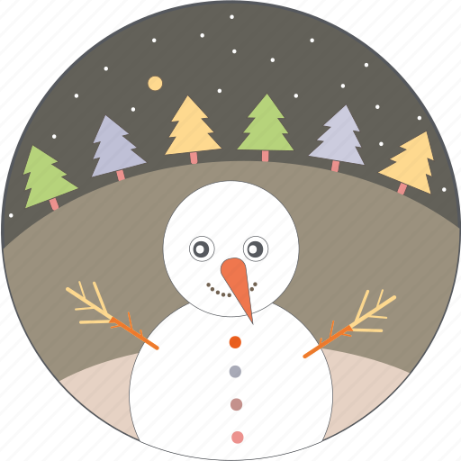 Christmas, snowman, winter, celebration, snowflake icon - Download on Iconfinder