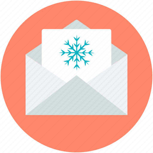 Christmas card, christmas greeting, greeting card, snowflake, wishing card icon - Download on Iconfinder