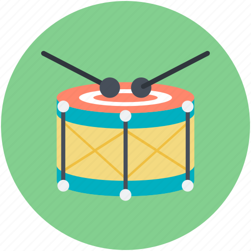 Childrens drum, drum, hand drum, musical instruments, percussion icon - Download on Iconfinder