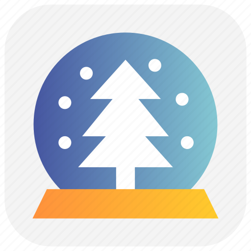 Christmas, magic ball, snowflakes, tree icon - Download on Iconfinder