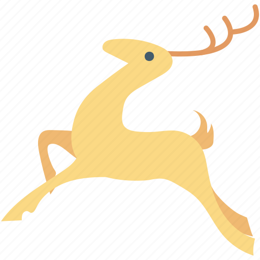 Animal, deer, elk, reindeer, rudolf icon - Download on Iconfinder