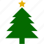 christmas, pines, xmas, plant, star 