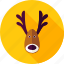 animal, christmas, deer, horn, new year, reindeer, xmas 