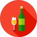 alcohol, beverage, bottle, champagne, drink, glass, wine