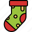 christmas, decoration, ornament, sock, stocking 