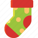 christmas, decoration, ornament, sock, stocking
