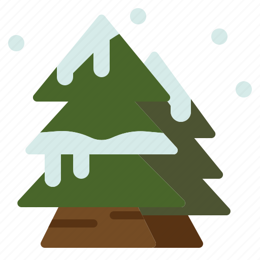 Christmas, pine, snow, tree icon - Download on Iconfinder