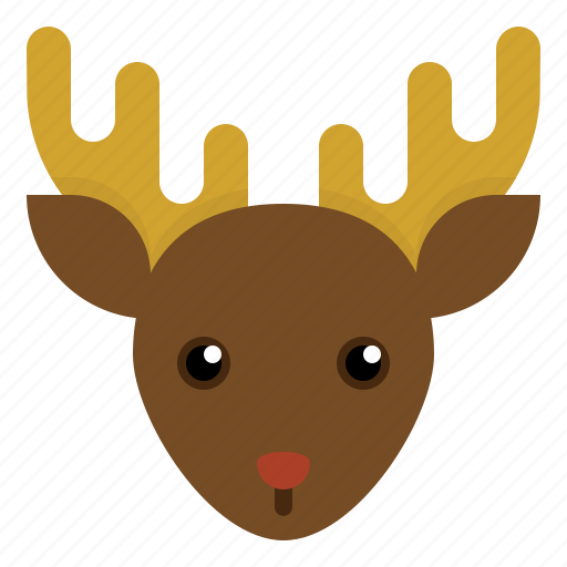 Animal, christmas, reindeer, santa icon - Download on Iconfinder