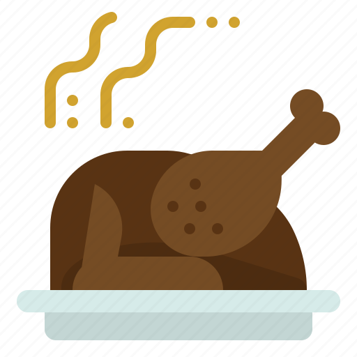 Celebration, christmas, dinner, roast, turkey icon - Download on Iconfinder