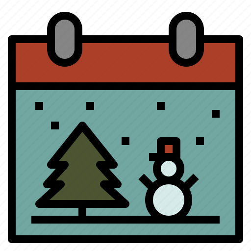 Calendar, christmas, day, snowman icon - Download on Iconfinder