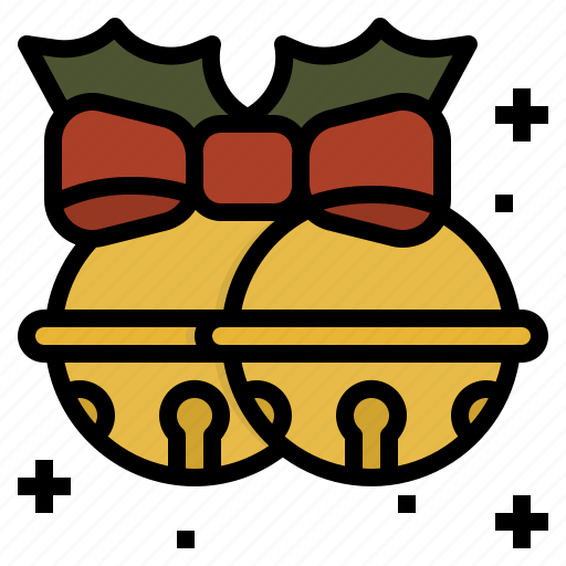 Bells, christmas, ribbon, sleigh icon - Download on Iconfinder