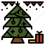 christmas, decoration, gift, tree 
