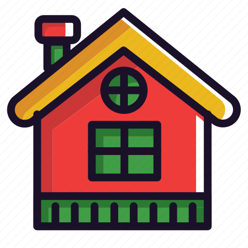 Christmas, estate, home, house, winter icon - Download on Iconfinder