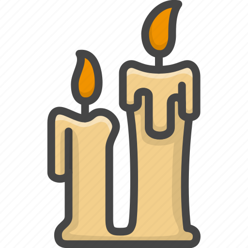 Candle, christmas, colored, holidays, xmas icon - Download on Iconfinder