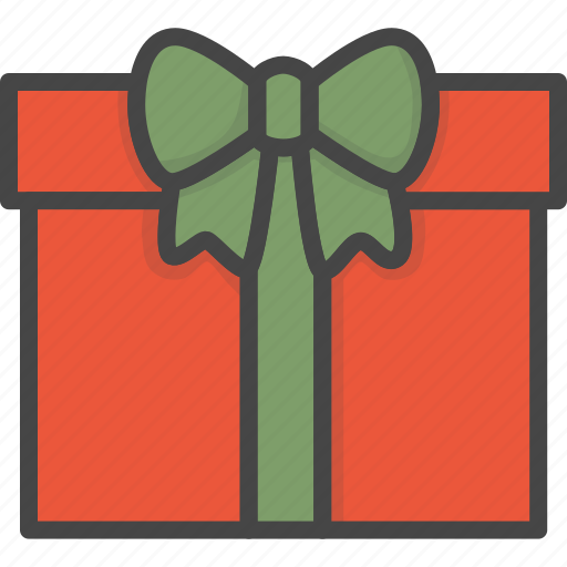 Christmas, colored, gift, holidays, present, xmas icon - Download on Iconfinder