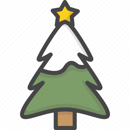 Christmas, colored, holidays, tree, xmas icon - Download on Iconfinder