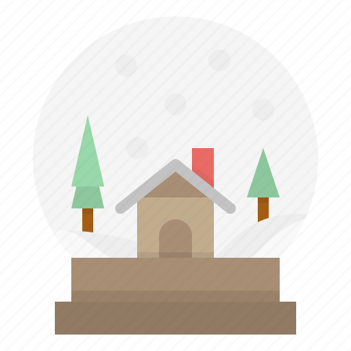 Ball, christmas, globe, snow, souvier icon - Download on Iconfinder