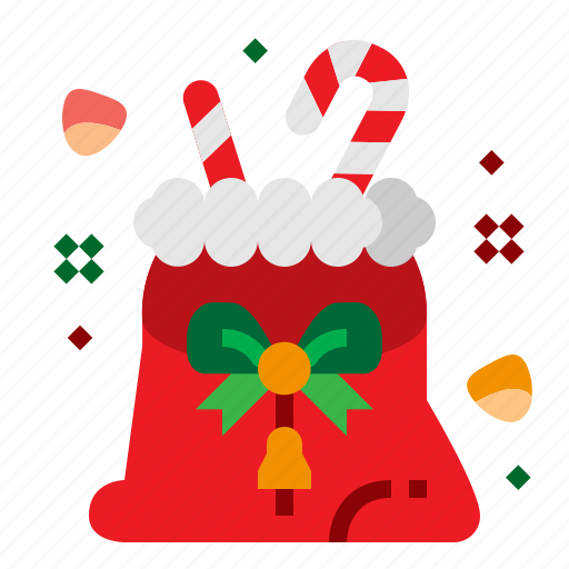 Bag, candy, christmas, gift icon - Download on Iconfinder