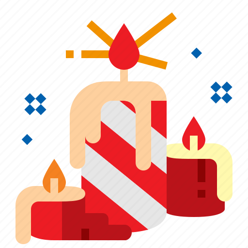 Candle, christmas, flame, xmas icon - Download on Iconfinder