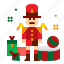 christmas, drum, soldier, toy 
