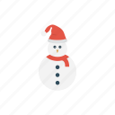 christmas, decoration, ice, snowman, winter
