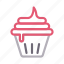 cupcake, delicious, food, muffin, sweet 