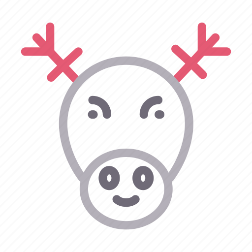 Animal, christmas, clause, reindeer, santa icon - Download on Iconfinder