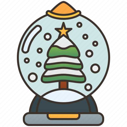 Christmas, decorative, gift, globe, snowball icon - Download on Iconfinder
