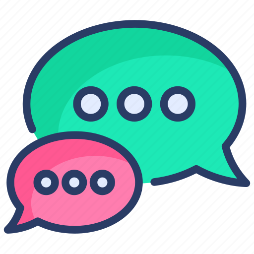 Bubble, bubble chat, chat, chat bubble, comments, message, talk icon - Download on Iconfinder