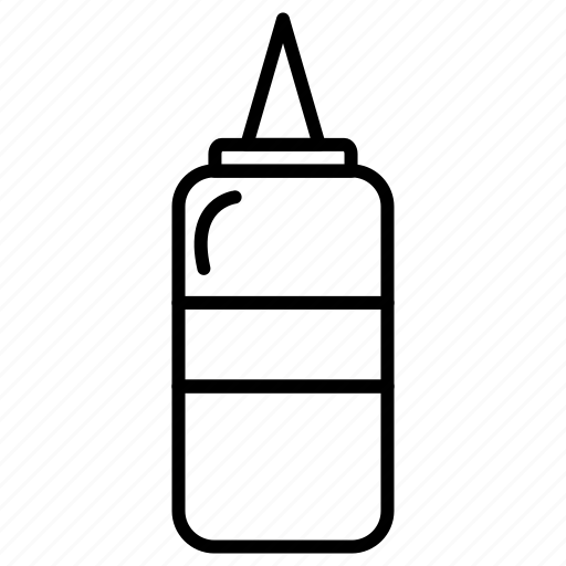 Bottle, food, meal, mustard icon - Download on Iconfinder
